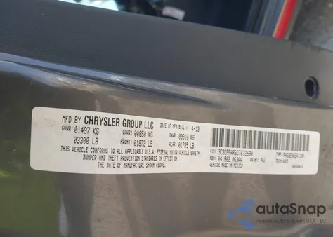 2013 Fiat 500 Pop from USA, damaged, VIN 3C3CFFAR6DT672590